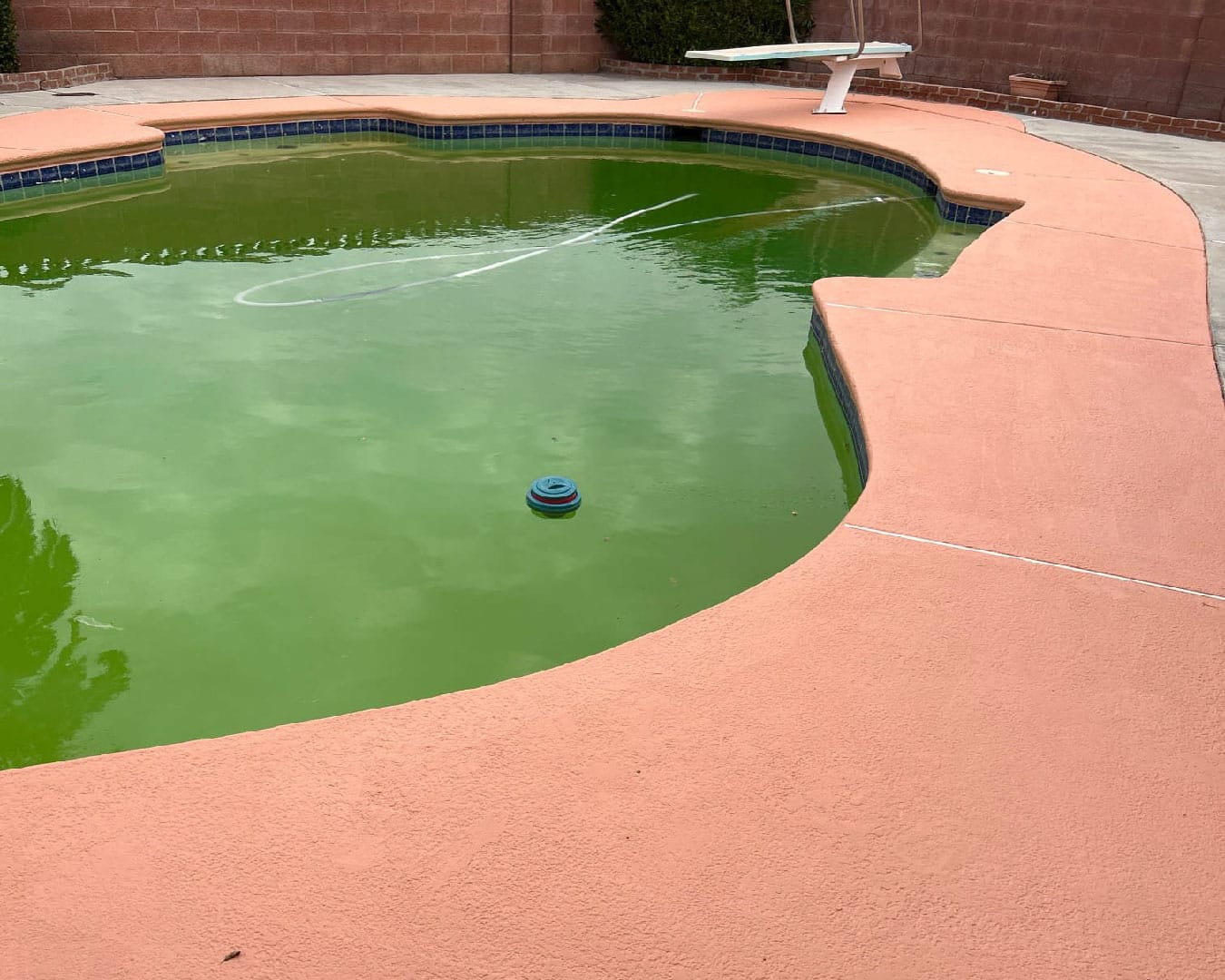 Epoxy flooring around pool